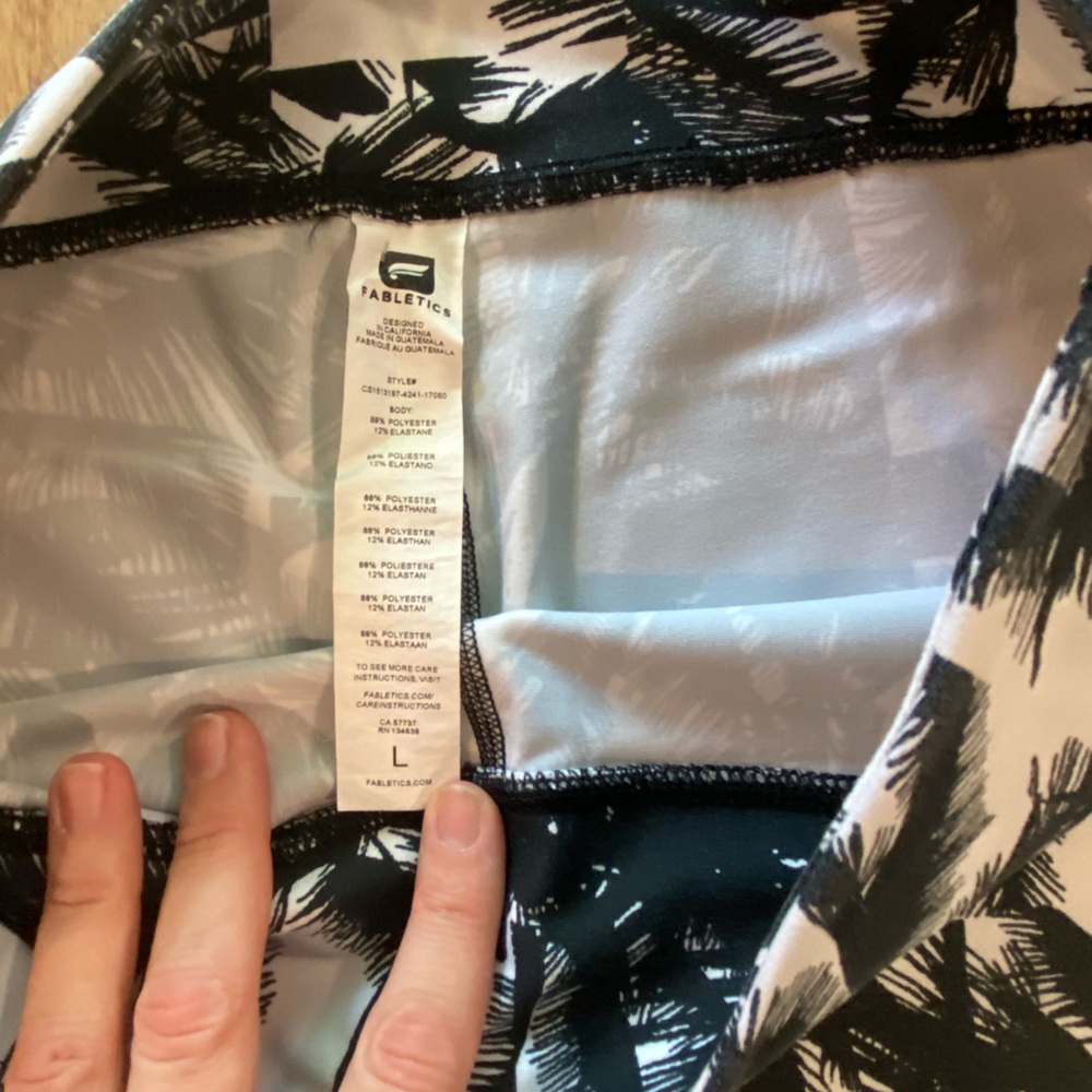 Fabletics Palm Print Leggings - image 3